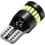 Комплект LED крушки T10 W5W Canbus, 18 SMD, 12V с лупа., снимка 8