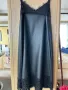 Рокля с кожен ефект Фетиш, снимка 3