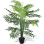 Изкуствена финикова палма в саксия 130 см（SKU:241356, снимка 1 - Стайни растения - 45021718