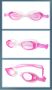Комплект детски очила за гмуркане с тапи за уши и калъв за съхранение, снимка 5