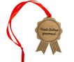 Подарък-медал за най-добър учител, ученик или каквото пожелаете, снимка 1 - Сувенири от дърво - 45129110