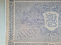 ФИНЛАНДИЯ 1000 МАРКИ1945год.  , снимка 5