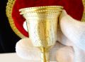 Разкошна персийска бронзова чаша,бижу. , снимка 3