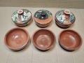 Комплект Соц Стари Български Керамични Гювечета. / 6 Броя. / НОМЕР 1531., снимка 3