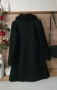 Черно палто с пухена яка, снимка 8