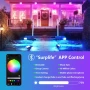 Willpower 2 броя X 100W Smart RGB LED прожектор, 10000lm, приложение, IP66, снимка 3