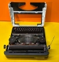 Пишеща Машина Хеброс 1300Ф 3 Цвята Кирилица нова лента топ състояние обслужена+подарък резервна лент, снимка 6