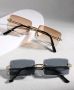 Дамски слънчеви очила с верижка, снимка 1 - Слънчеви и диоптрични очила - 45457287