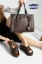 дамски чанта и чехли louis vuitton , снимка 2