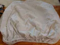 Памучен чаршаф за единично легло или канапе с ластик , снимка 4