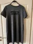 Esprit  T-shirt Dress t shirt рокля тениска Glitter Party сива бласкава официална парти ламе брокат , снимка 5