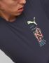 Мъжка тениска PUMA x Neymar Jr 24/7 Graphic Football Tee Navy, снимка 3