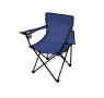 Сгъваем стол, с калъф за пренос, 54x54x85см, 90кг, син, снимка 1