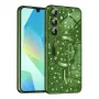 Калъф fixGuard - Luxury Glitter MagSafe - - Samsung Galaxy A16 4G / A16 5G - Deep Green, снимка 1