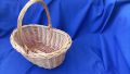 Стара плетена кошница, елипсовидна, снимка 5