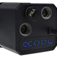 Alphacool Eisbaer (Solo) Black Water Cooling CPU - Water Block, снимка 1 - Други - 44959556