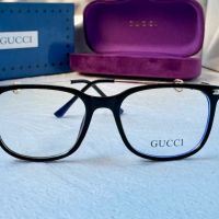 Gucci диоптрични рамки.прозрачни слънчеви,очила за компютър, снимка 2 - Слънчеви и диоптрични очила - 45186429
