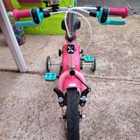 Детски велосипед B-TWIN 14", снимка 7 - Детски велосипеди, триколки и коли - 45542475