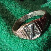 Старинен пръстен сачан над стогодишен - 59921, снимка 8 - Антикварни и старинни предмети - 29013529