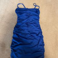Синя/бяла рокля от SHEIN, снимка 1 - Рокли - 45405836