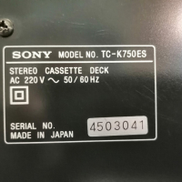 Sony tc-k750es, снимка 8 - Декове - 45038692