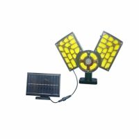Соларна индукционна улична лампа,външен сензор за слънчево движение с дистанционно управление, снимка 1 - Соларни лампи - 45712707