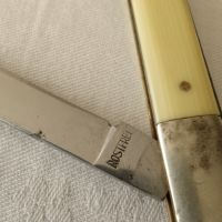 Стар нож за дегустация със слонова кост , снимка 9 - Антикварни и старинни предмети - 45608820