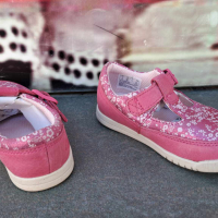 Английски детски обувки естествена кожа-CLARKS , снимка 3 - Детски обувки - 44971459