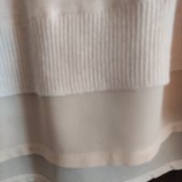 бледо розова блуза с шифонена долна част , снимка 2 - Блузи с дълъг ръкав и пуловери - 45156855