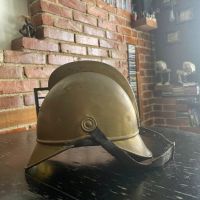 Стара немска пожарникарска каска., снимка 1 - Антикварни и старинни предмети - 45695885