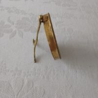 Малка Стара немска рамка месинг бронз , снимка 9 - Антикварни и старинни предмети - 45963185