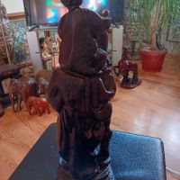 дървена статуетка, снимка 3 - Подаръци за имен ден - 45339692