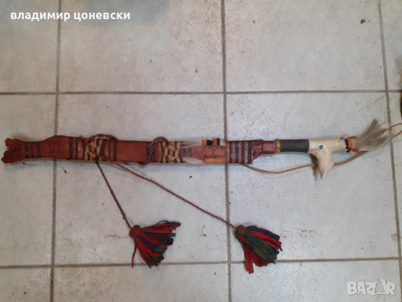 Стар екзотичен автентичен меч,сабя,ятаган,кортик, снимка 1