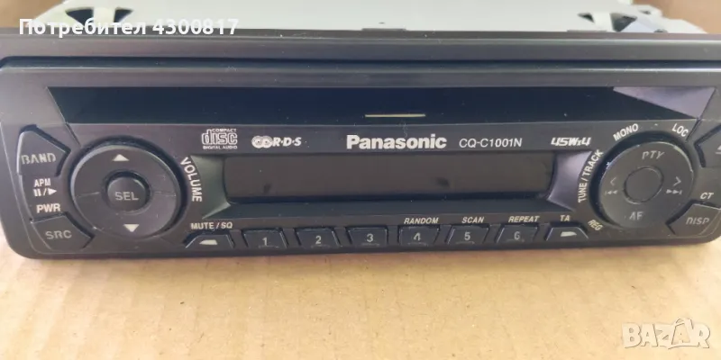 Авто радио CD Panasonic, снимка 1