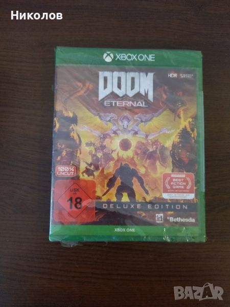 Продавам DOOM Eternal за XBOX One,нова, снимка 1