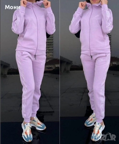 Материята е памук и еластан Double face, логото е гумирано.                      Лилаво ХС размер   , снимка 1