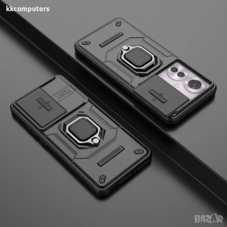 OPPO Reno11 F 5G Удароустойчив Ring Holder Калъф и Протектор, снимка 1