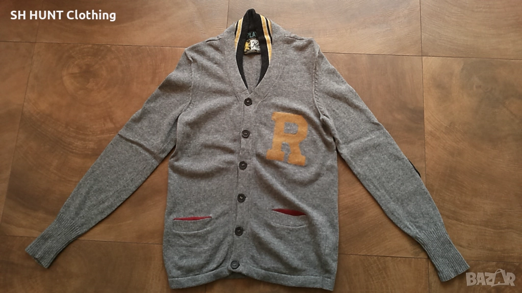 REPLAY KNIT 86% Wool размер L мъжка жилетка 86% Вълна 3-32, снимка 1