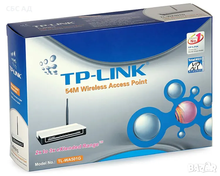 TP-LINK TL-WA501G - Wireless-G Access Point, снимка 1