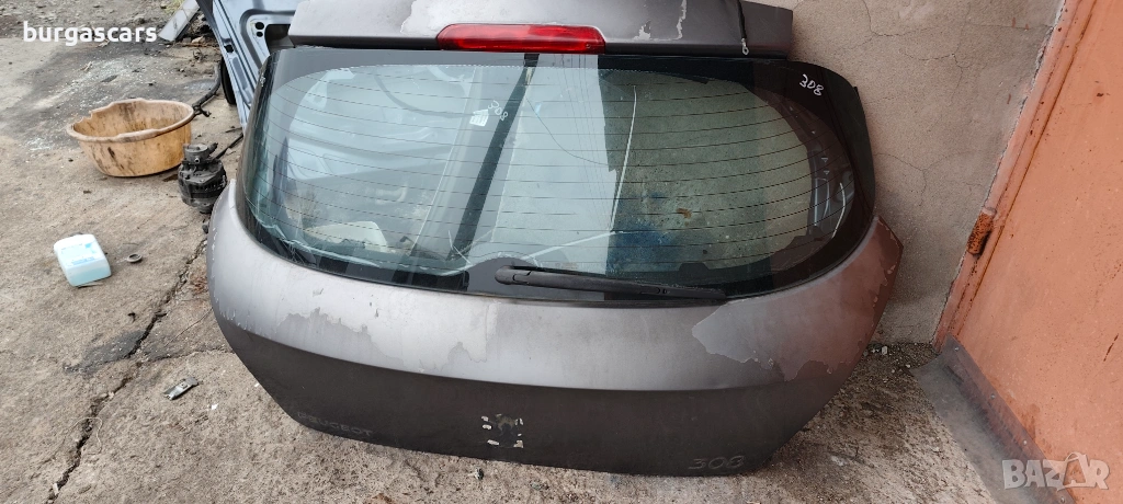 Заден капак багажник Peugeot 308 хечбек, снимка 1