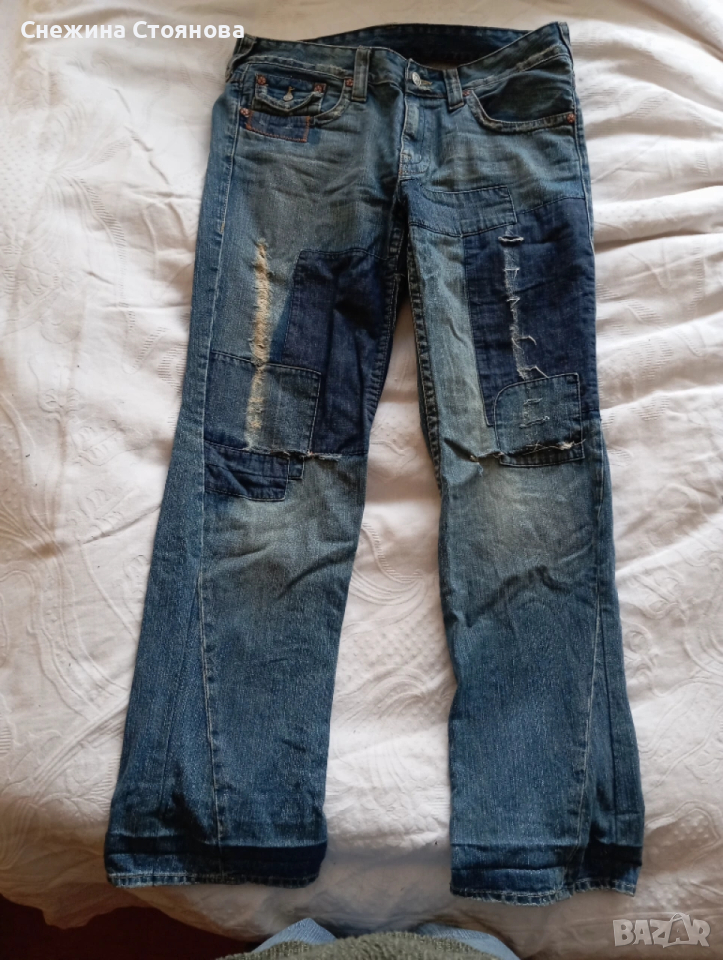 Нетрадиционни мъжки дънки, снимка 1