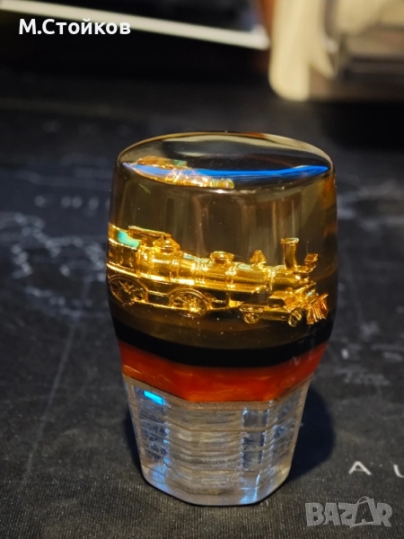 топка за скоростен лост с локомотив за соц автомобили , снимка 1