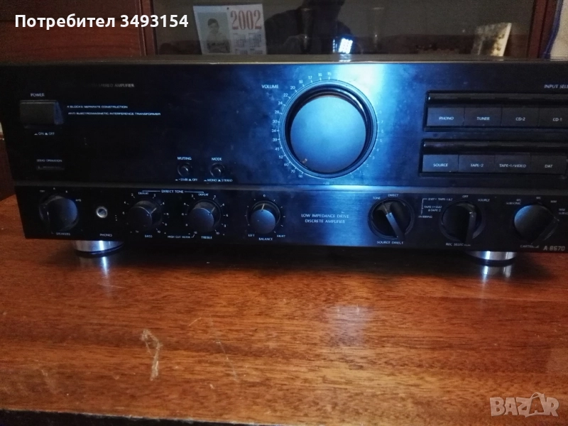 Усилвател Сони F419R, снимка 1