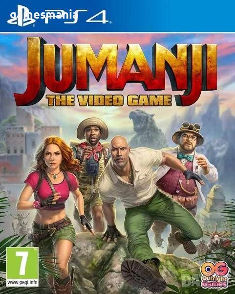 [ps4] ! СУПЕР цена ! Jumanji: The Video Game/ НОВИ, снимка 1