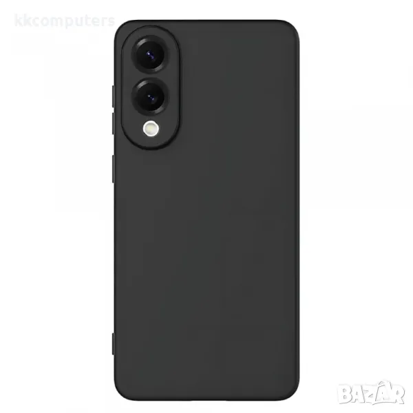 Калъф силикон / Черен мат / за Samsung S25 Edge Баркод : 3131992, снимка 1