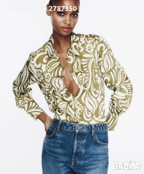 Дамска риза Zara, снимка 1