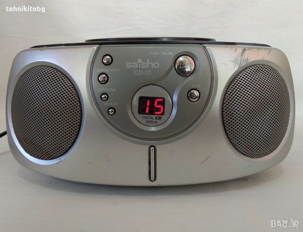 ⭐⭐⭐ Saisho CD-02 ⭐⭐⭐ Микро системка със CD плеър (буумбокс), снимка 1