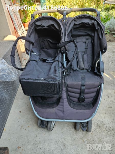 Детска количка за близнаци Britax, снимка 1