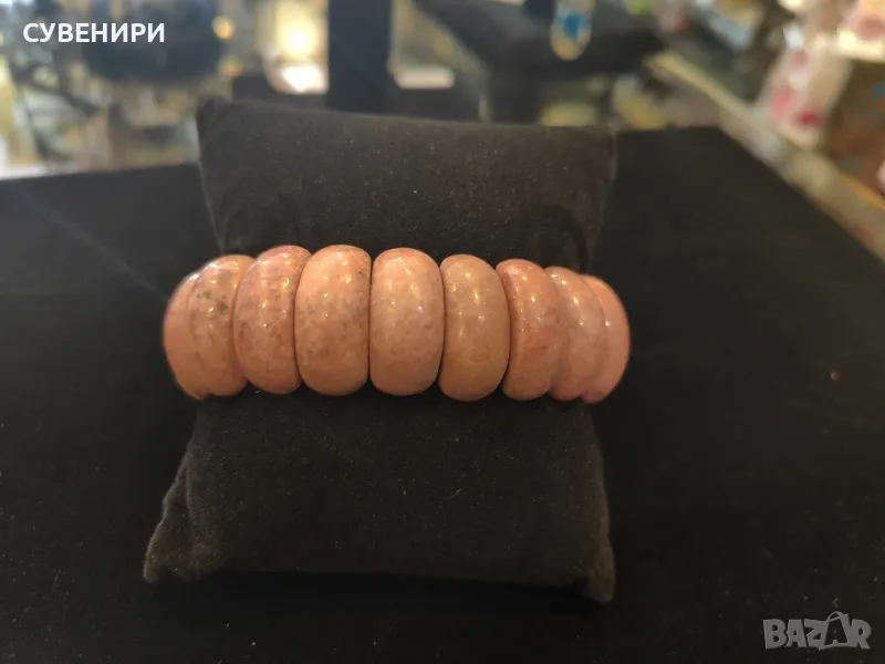 Гривна от Родонит, снимка 1