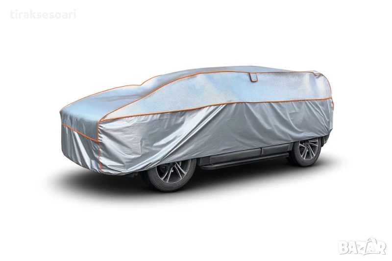 Покривало против градушка за джип L 470 см – Водоустойчиво, с алуминиево покритие, снимка 1